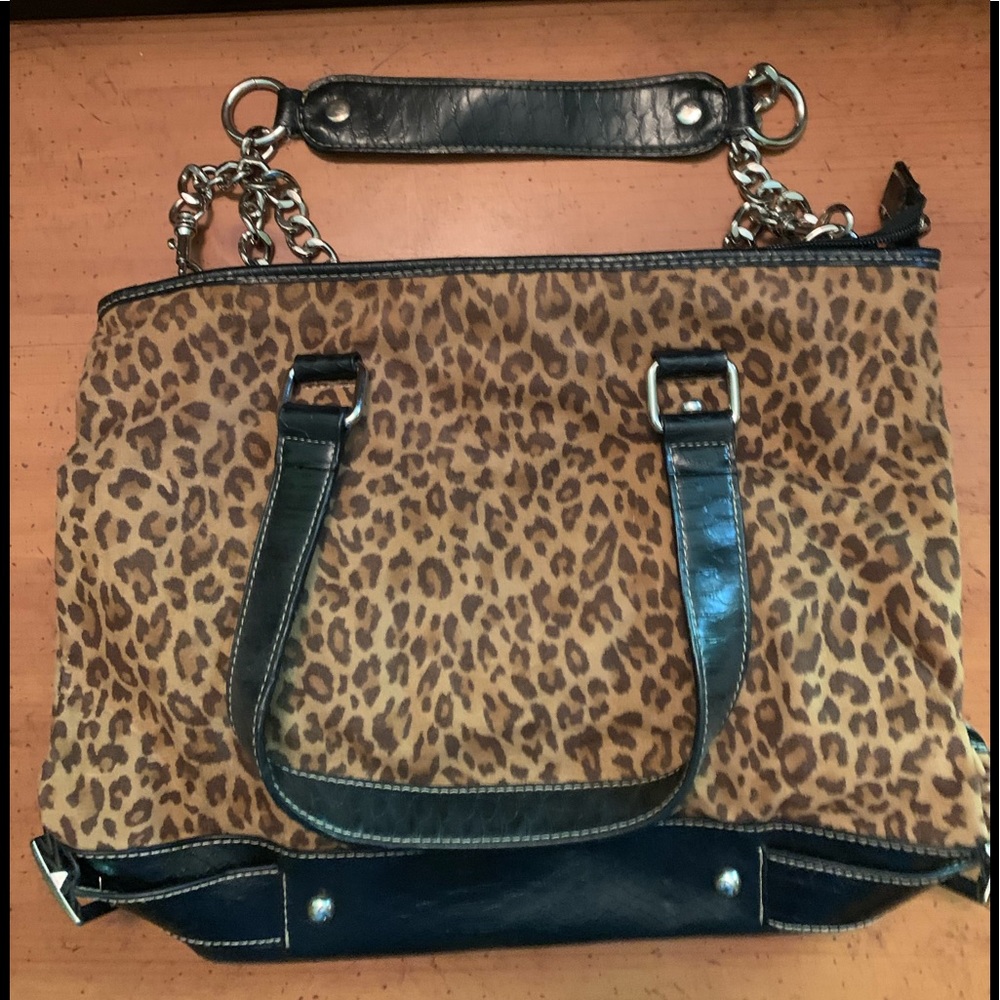 Unbranded leopard print purse